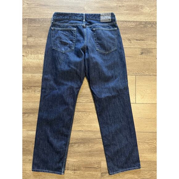 Bonobos Mens Straight Leg Dark Wash Jeans Size 34 x 32 (ACTUAL 33 X‎ 31) - Picture 3 of 8